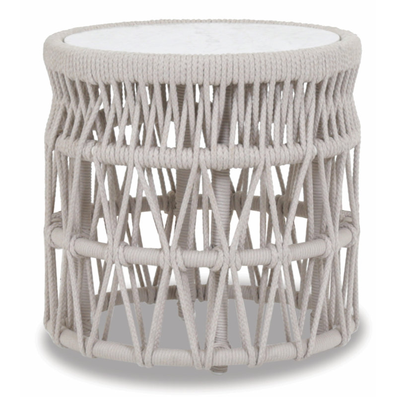 Dana Outdoor Round Side Table