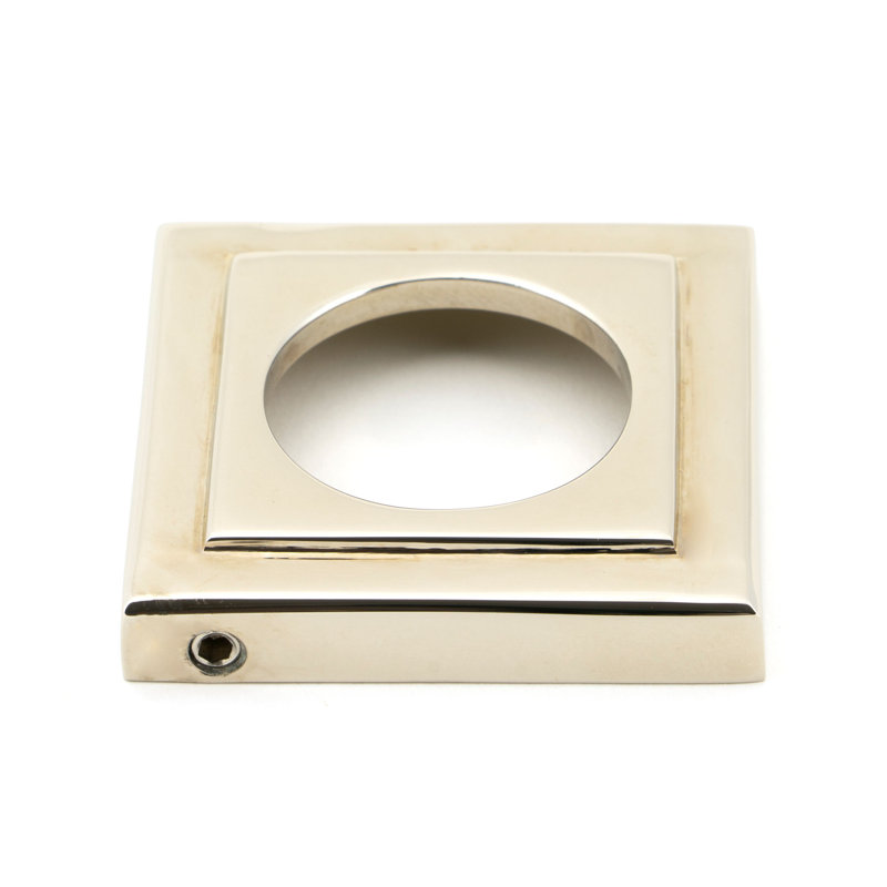 Avon Latch Right Hand Door Handle, Polished Nickel