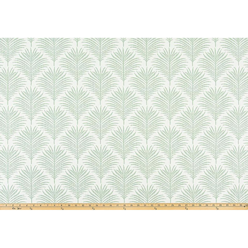 Housse de coussin en coton Seafoam Light, Carré 17 po