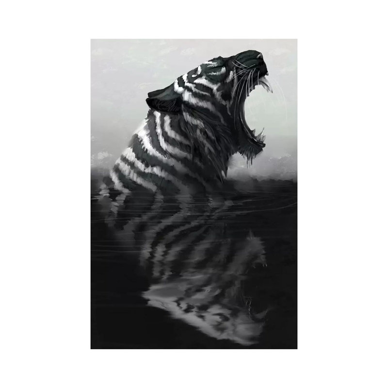 Invert 1 Piece Wrapped Canvas Painting, 101.6 cm H x 66.04 cm W x 1.91 cm D