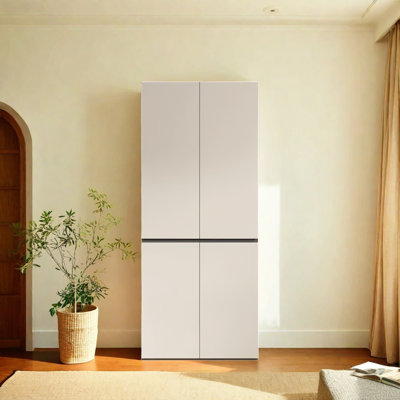 Simple Fashion Cream Style Wardrobe