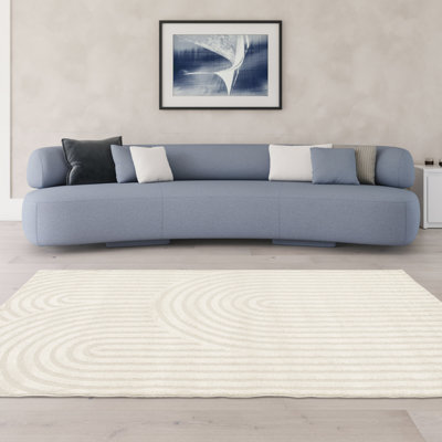 Farr Rectangle Geometric Shapes Area Rug