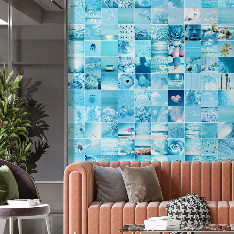 Peel & Stick Geometric Shapes Border, 48" L x 48" W