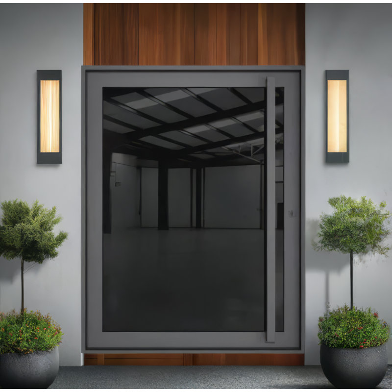 Black Opal Pivot Door 