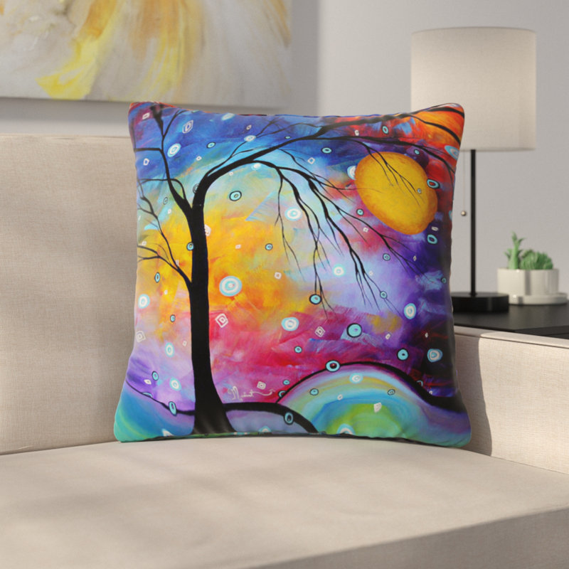 Winter Sparkle Throw Pillow, 16" x 16"