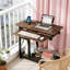 Table d'appoint, table de bout avec roues et station de charge