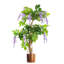 110cm Faux Flowering Tree in Metal Planter-1721796644
