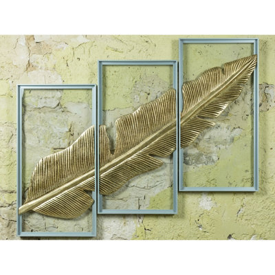 Handmade Boho Wall Decor on Solid Wood