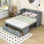 1 Drawer Wooden Murphy Bed with USB Ports-830853150-830853151