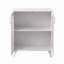 Rangement pour armoire de salon moderne avec 2 portes en verre et tablette réglable