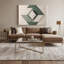 Minimalisme 90, art mural sur toile grise