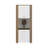 Natural Oak Vertical Storage Cabinet