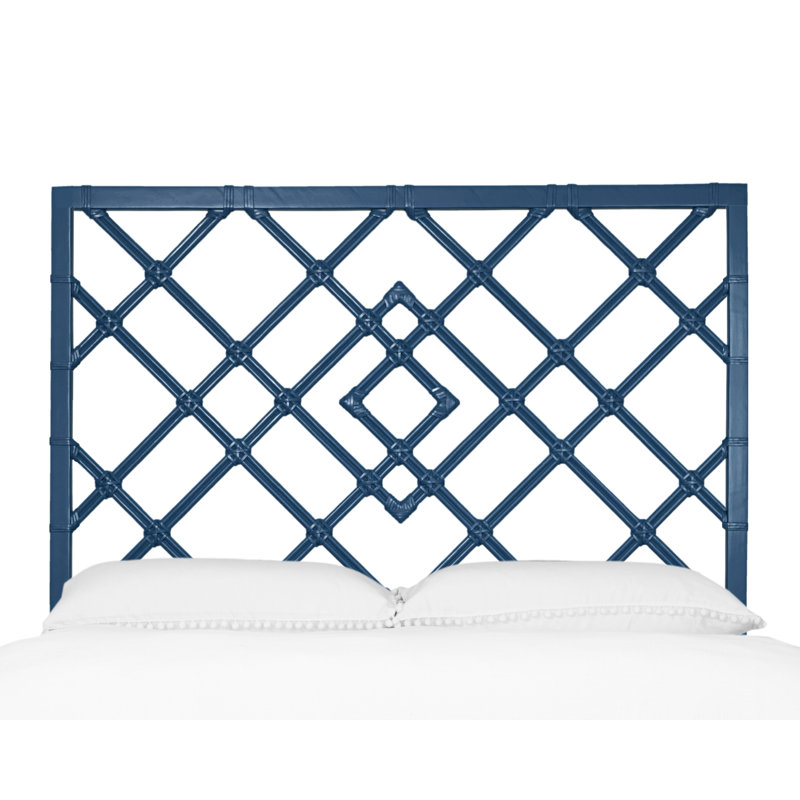 Darien Low Profile Standard Bed, Navy, Queen