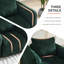 Fauteuil d'appoint en velours côtelé, design sans os comprimé-1507196523