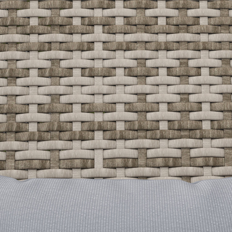 Chaise Adirondack Pershore, Naturel / gris clair