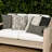 Intertwine Ebony Indoor & Outdoor Woven Accent Pillow