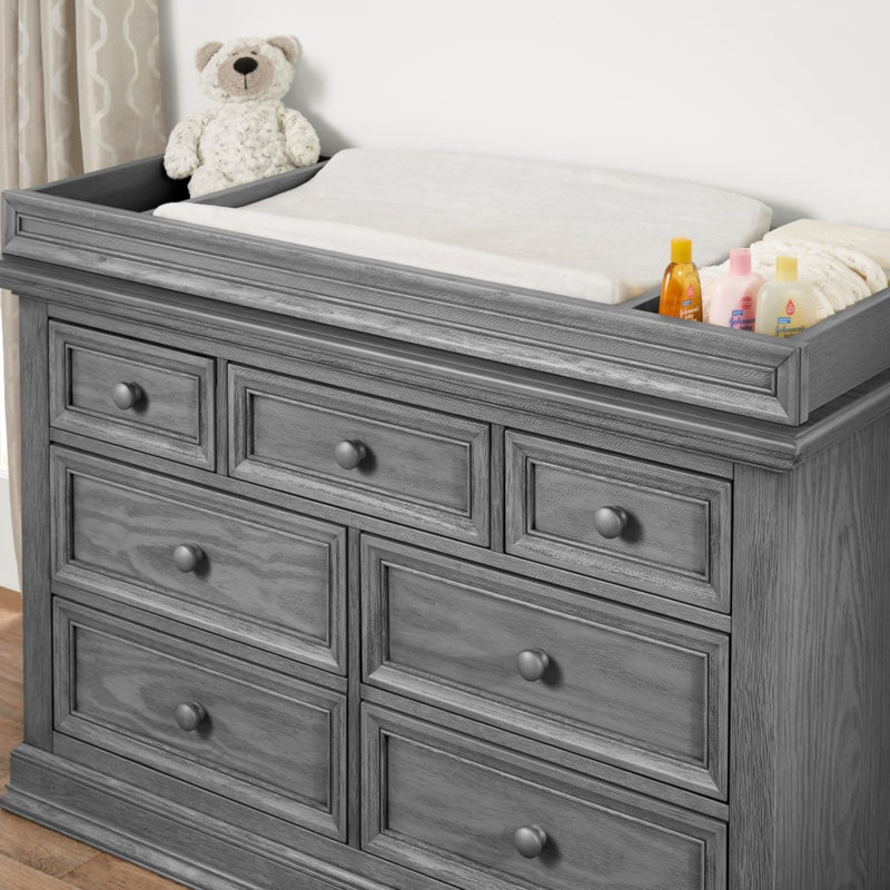 Glenbrook Changing Topper, Graphite Gray