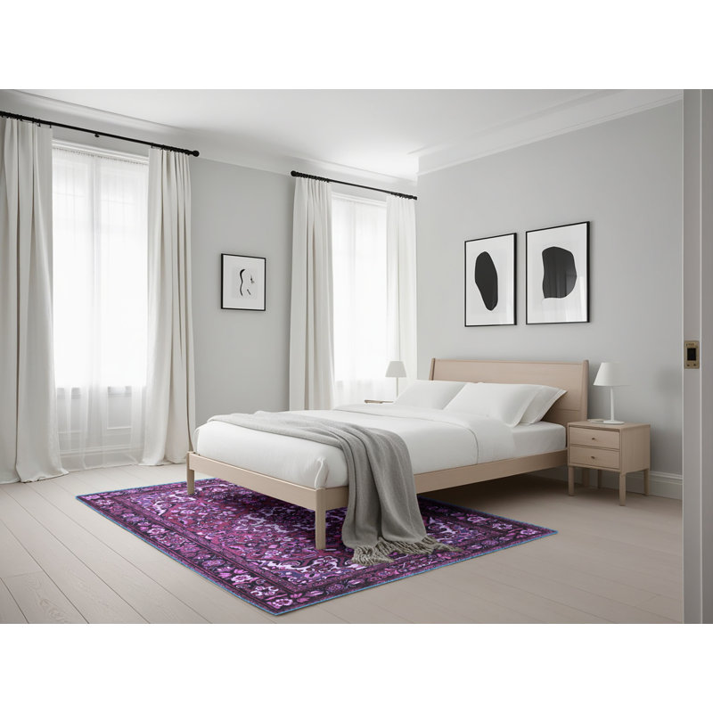 Oriental Indoor Rug, Rectangle 5' x 7'