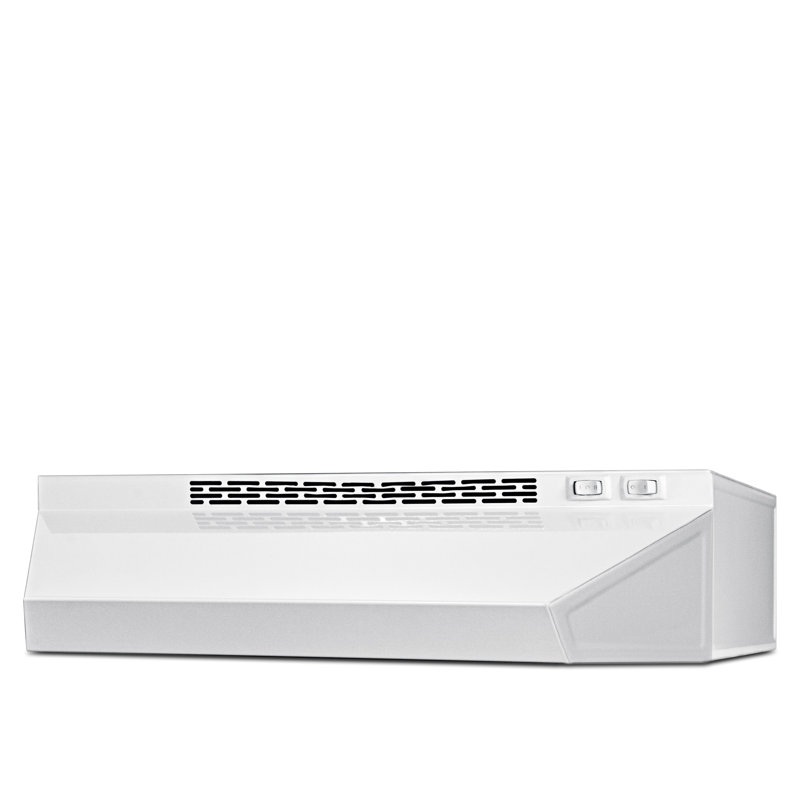 Summit Appliance 30" Steel 160 CFM Convertible Under Cabinet Range Hood, White