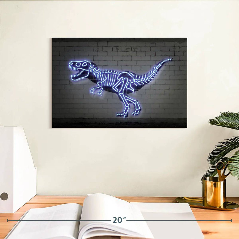 Brampt T Rex Bones, 8" H x 12" W