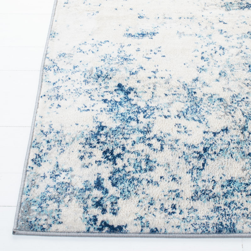 Stonerstown Area Rug, Rectangle 183 x 274 cm, Ivory/Blue