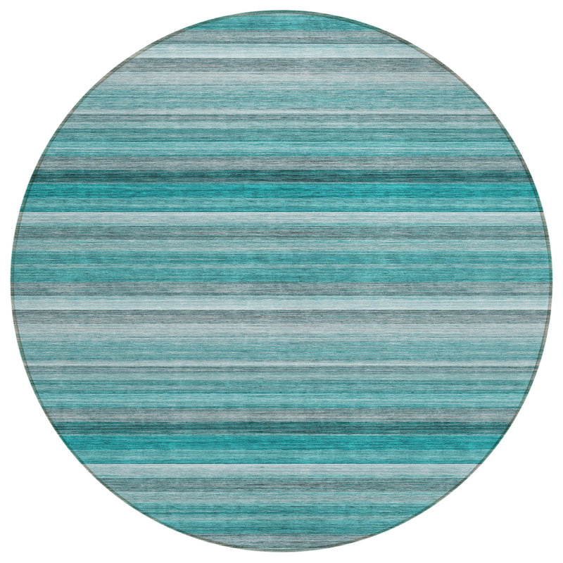 Tapis intérieur / extérieur Kinslee, Rond 8 pi