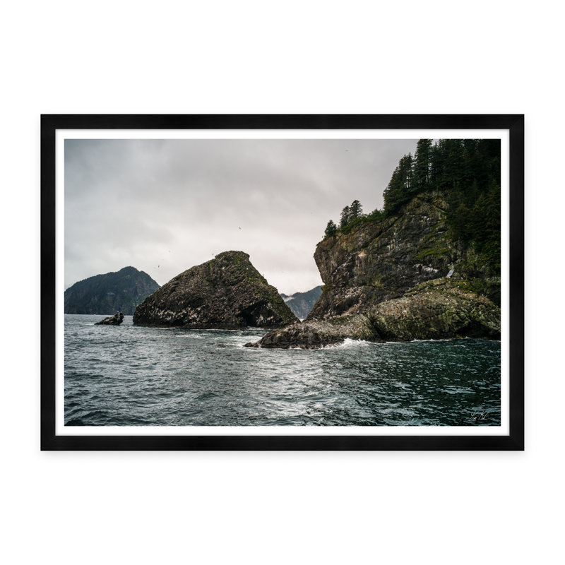 Seward Cliffs Print by Tim Klein