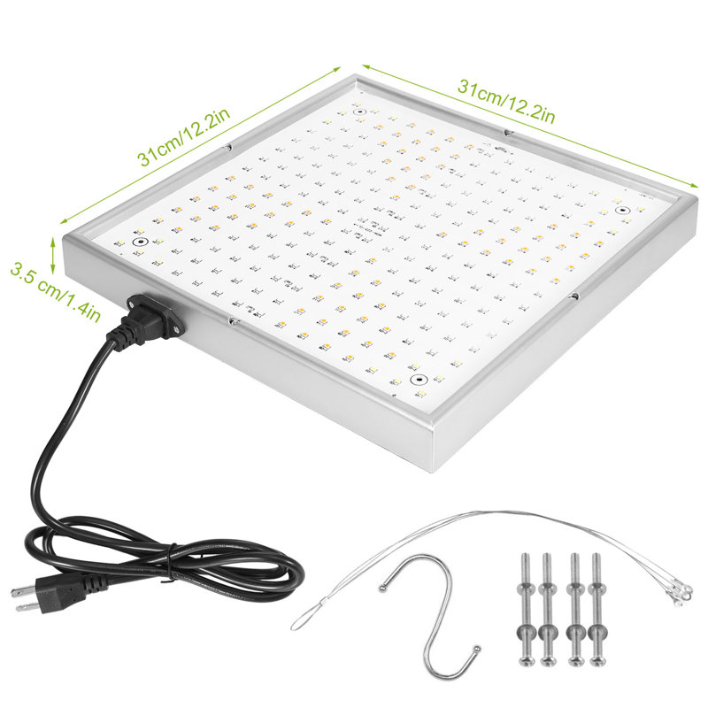 Full Spectrum 15W LED Grow Light with 225 LEDs for Indoor Plants