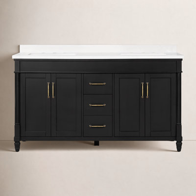 Burdick 60" Double Bathroom Vanity