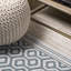 Tapis bleu sarcelle / gris Fidler-1643904163