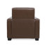 Fauteuil inclinable manuel en similicuir de 37,25 po Pamsha-1688495535