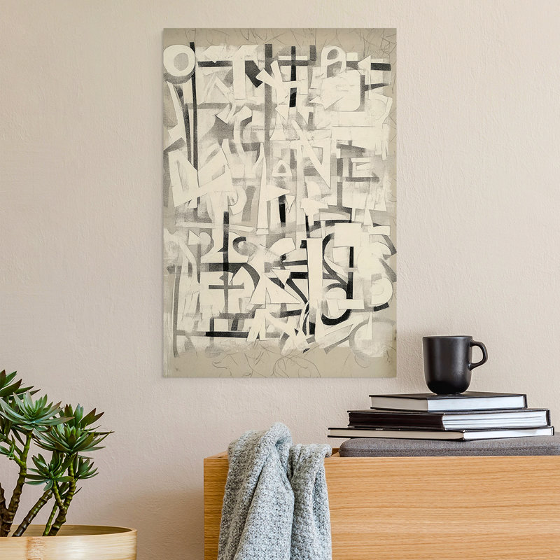 ABSTRACT Series CM - Impression sur toile seulement - NON-CADRE