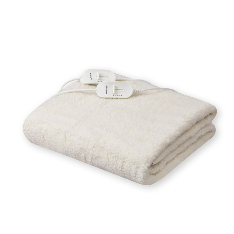 Dimplex DXMCSKD Machine Washable Fleece Mattress Cover with Dual Control and Extra Foot Warmth, King