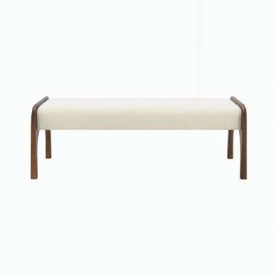 Banc long rembourré 50,25 po