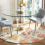 Tapis floral en laine touffeté à la main Emrick-62991987