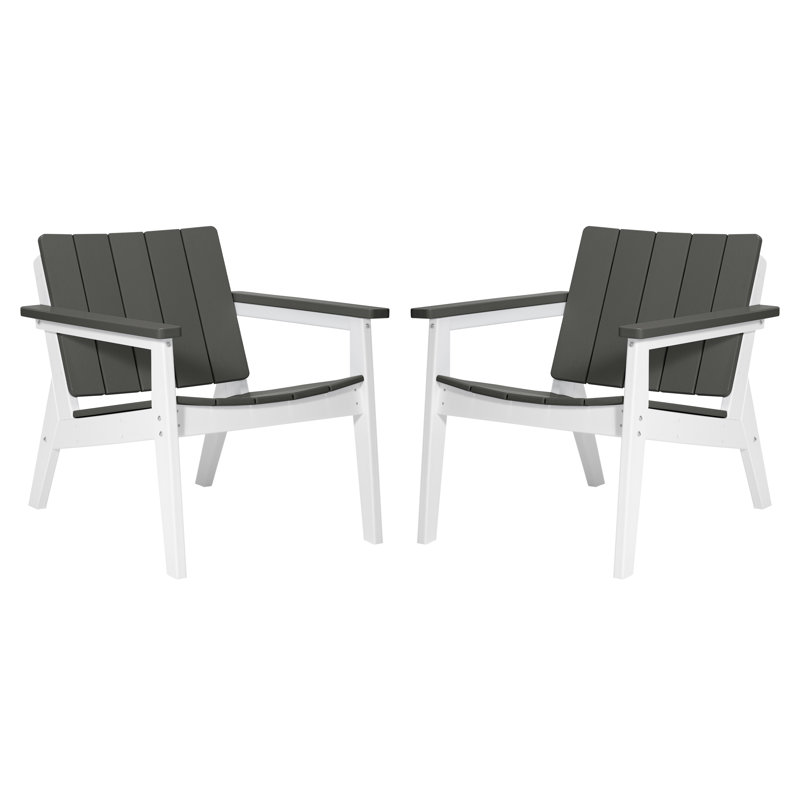Outdoor Deep Seating Chair, Gray