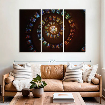 Stained Glass Spiral
