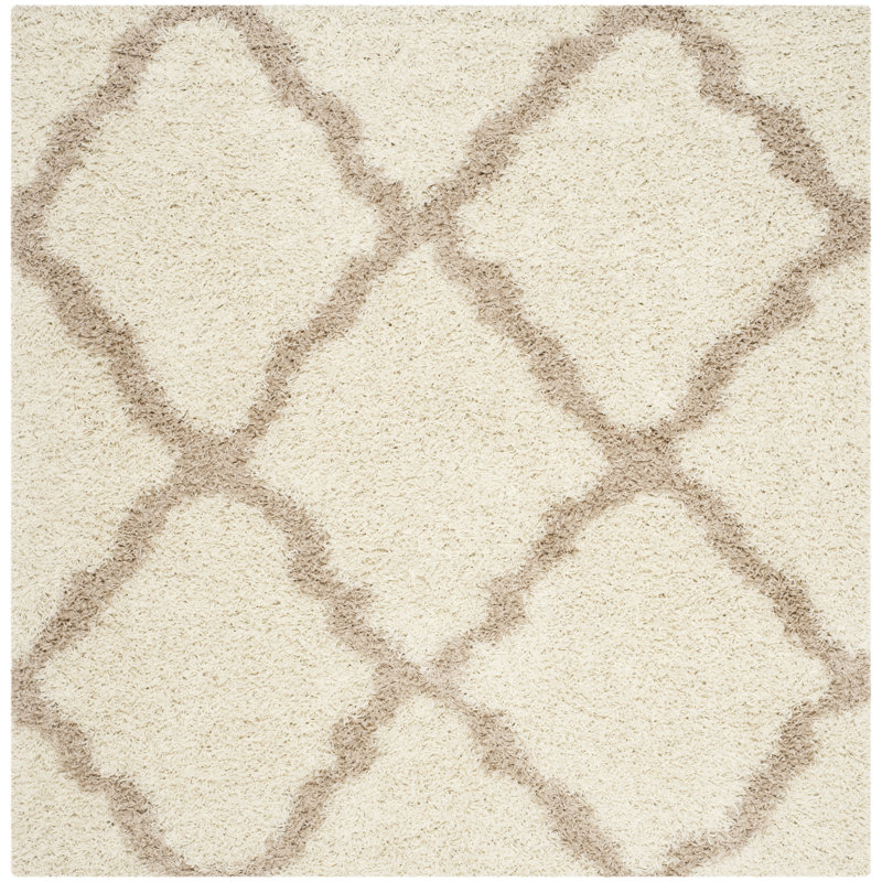 Darroch Sgd-Dallas Geometric Performance Shag Rug, Carré 10 pi