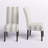 Olin Contemporary Upholstered Fabric Dining Chairs with T-Stitch Detailing and Wooden Legs-2024521222