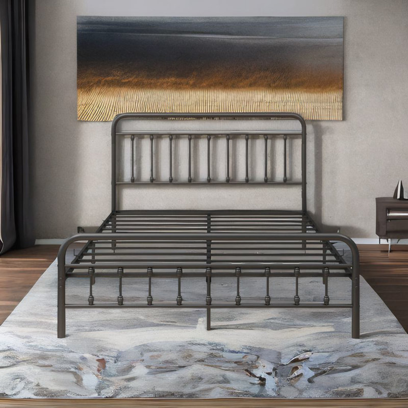 Metal Bed Frame Queen Size