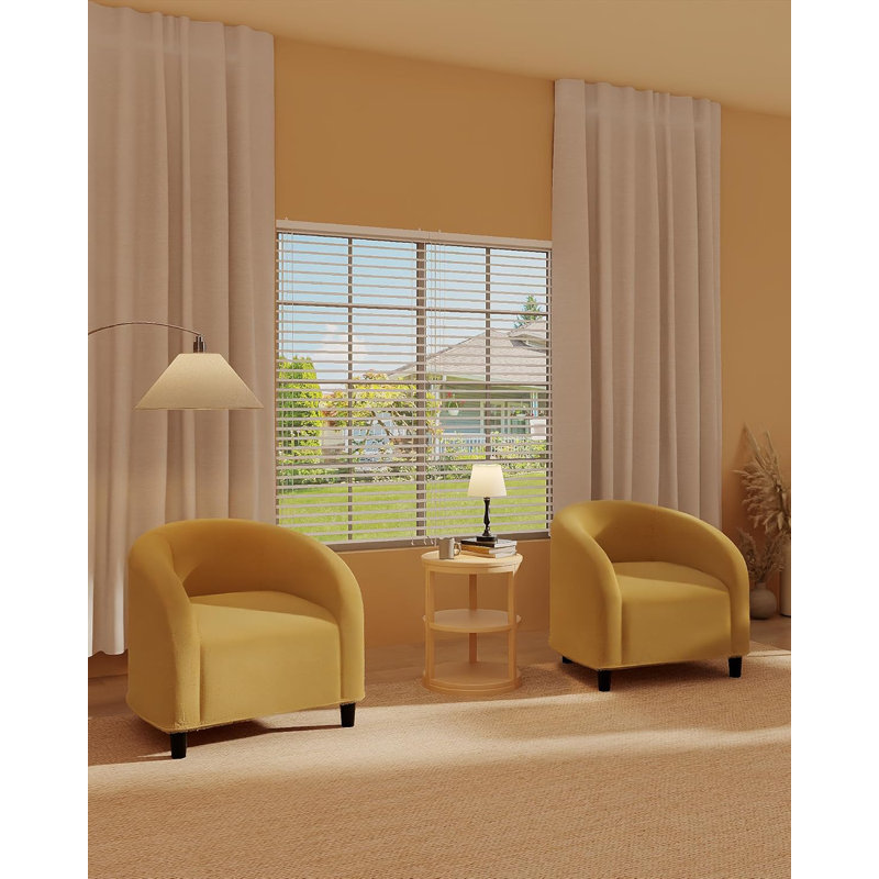 Fauteuil d'appoint Accent Chair, Jaune