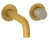 Brushed Gold/Polished Chrome