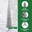 Artificial Christmas Tree with 300 LEDs with Stand-71385597-71385595