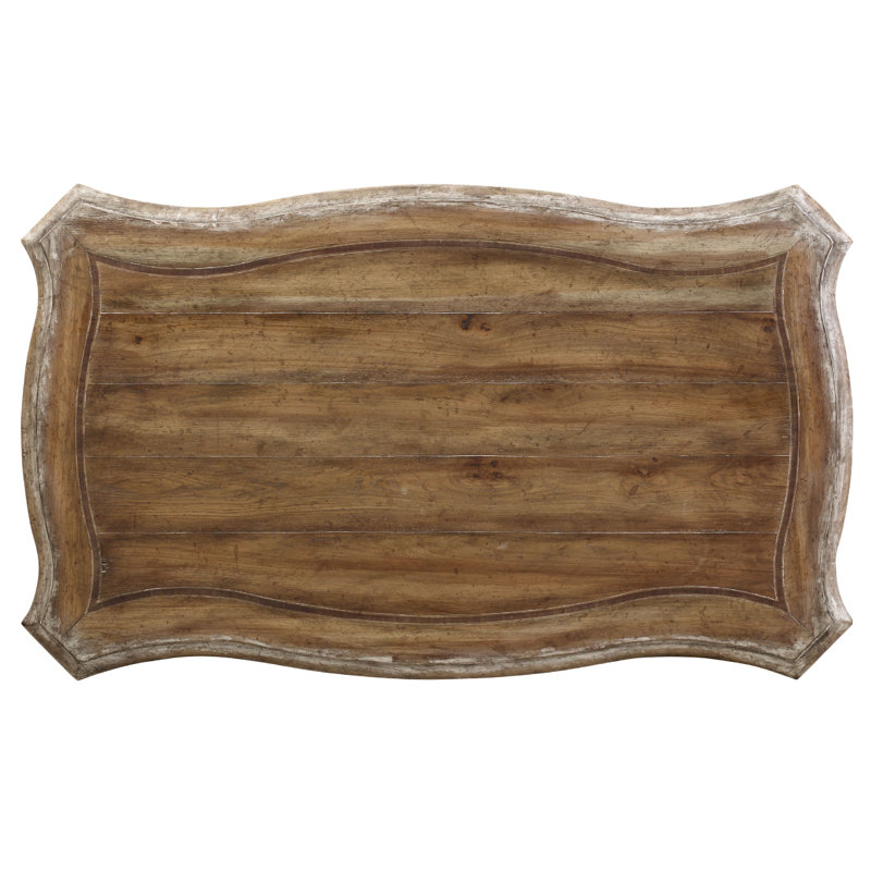 Traditional Brown Rectangular Wood Coffee Table with Storage