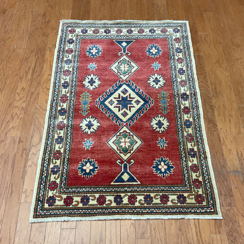 Tapis en laine fait à la main Kazak