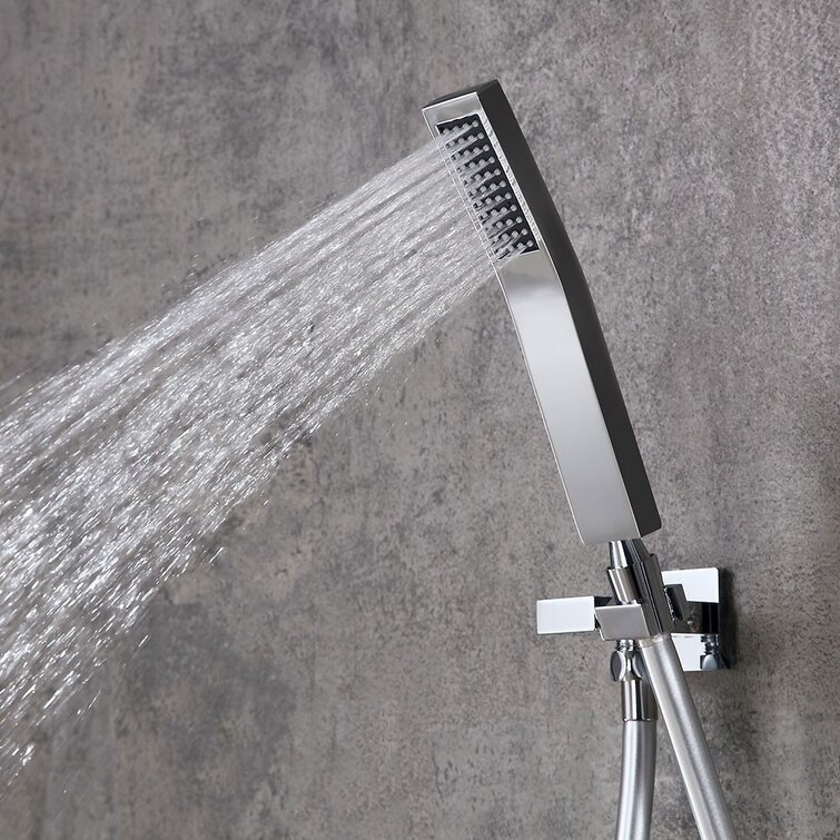 Pomme de douche double Rough Rain