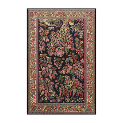 Tapis traditionnel lavable à la machine 2193