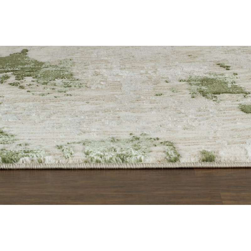 Luckey Abstract Indoor Rug, Rectangle 5' x 7'