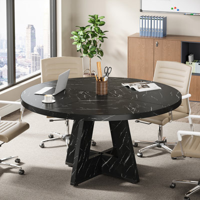 47-inch Round Conference Table For 4-6 People