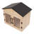 16.5X16.9X11” Wooden Book Cabinet